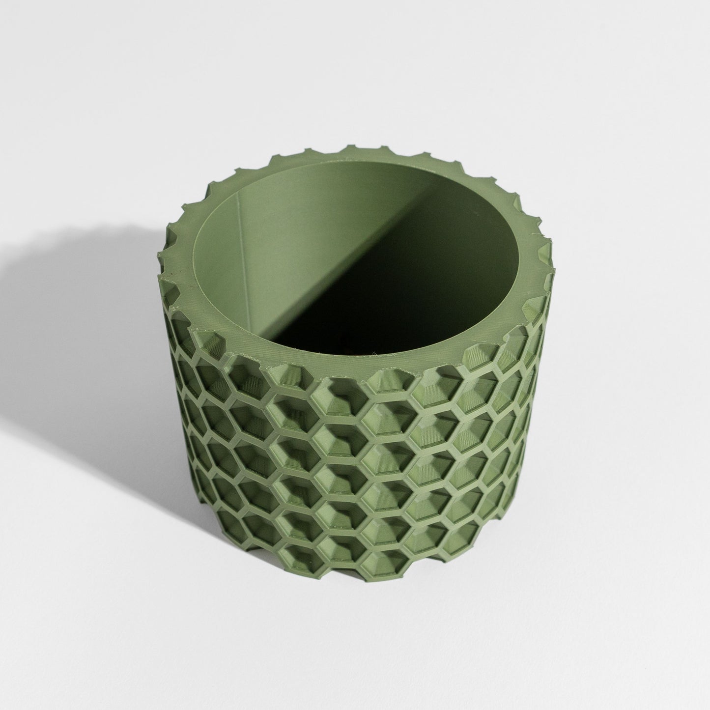 indoor planter geometric sculptural architectural, modern desk succulent organizer