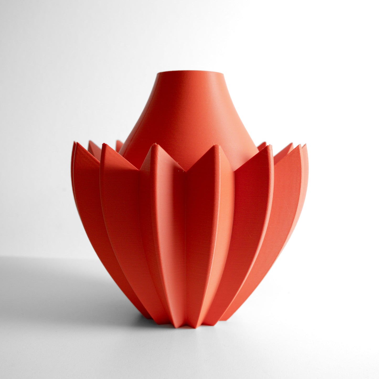 modern vase, minimalist sculptural tabletop centerpiece shelf styling apartment living