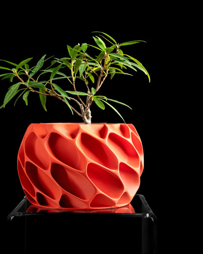 Planter Pot, Indoor Plant Holder, Succulent Planter, Contemporary Desk Organizer, Modern Shelf Decor