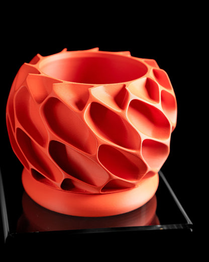 Planter Pot, Indoor Plant Holder, Succulent Planter, Contemporary Desk Organizer, Modern Shelf Decor