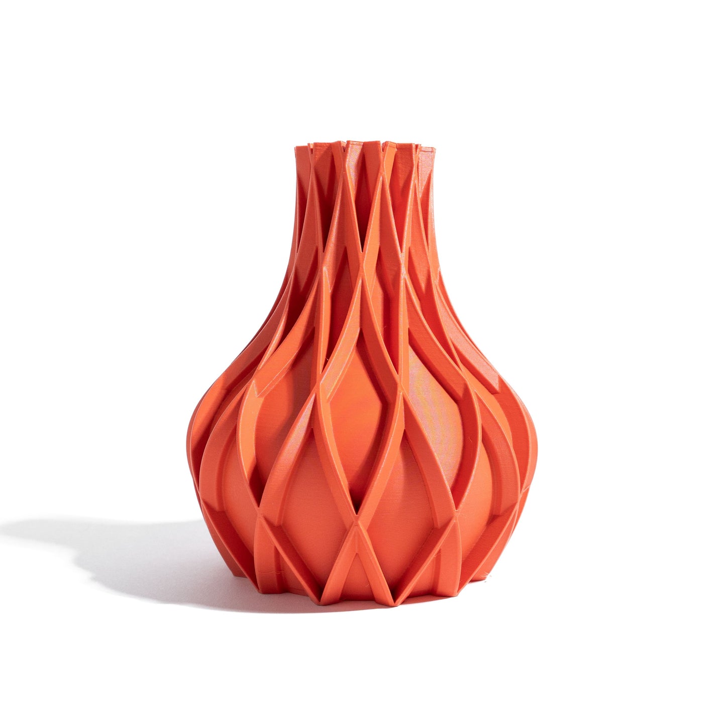 Geometric Vase, Nordic Tabletop Flower Holder, Architectural Bud Vessel, Modernist