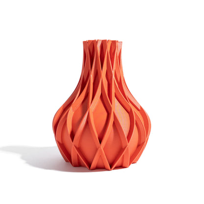 Geometric Vase, Nordic Tabletop Flower Holder, Architectural Bud Vessel, Modernist