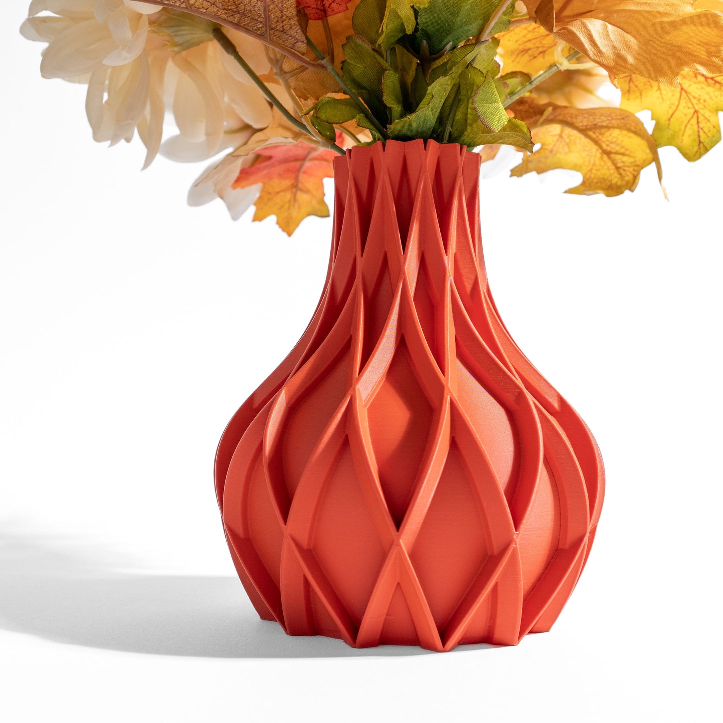 Geometric Vase, Nordic Tabletop Flower Holder, Architectural Bud Vessel, Modernist