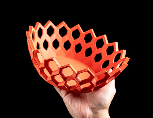 Hexagonal Storage Bowl, Countertop Organizer, Desktop Catchall, Versatile Fruits Holder