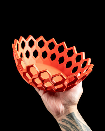 Hexagonal Storage Bowl, Countertop Organizer, Desktop Catchall, Versatile Fruits Holder