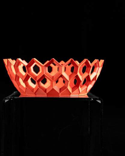 Hexagonal Storage Bowl, Countertop Organizer, Desktop Catchall, Versatile Fruits Holder