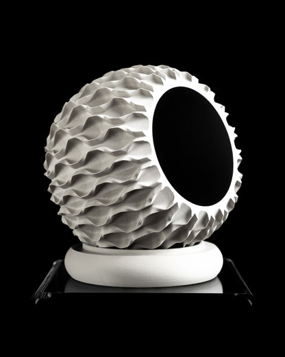 Planter Pot, Minimalist Chained Sculpture, Indoor Container, Succulent Desk Organizer