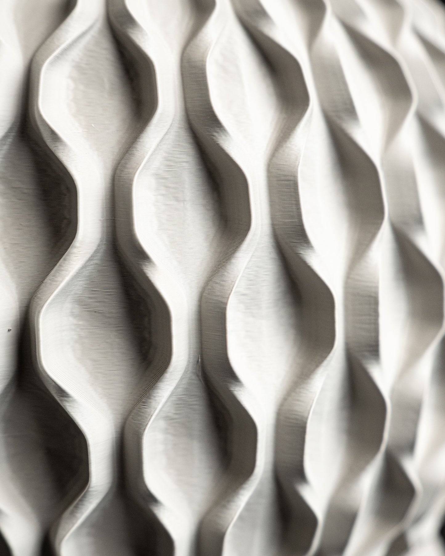 Planter Pot, Minimalist Chained Sculpture, Indoor Container, Succulent Desk Organizer