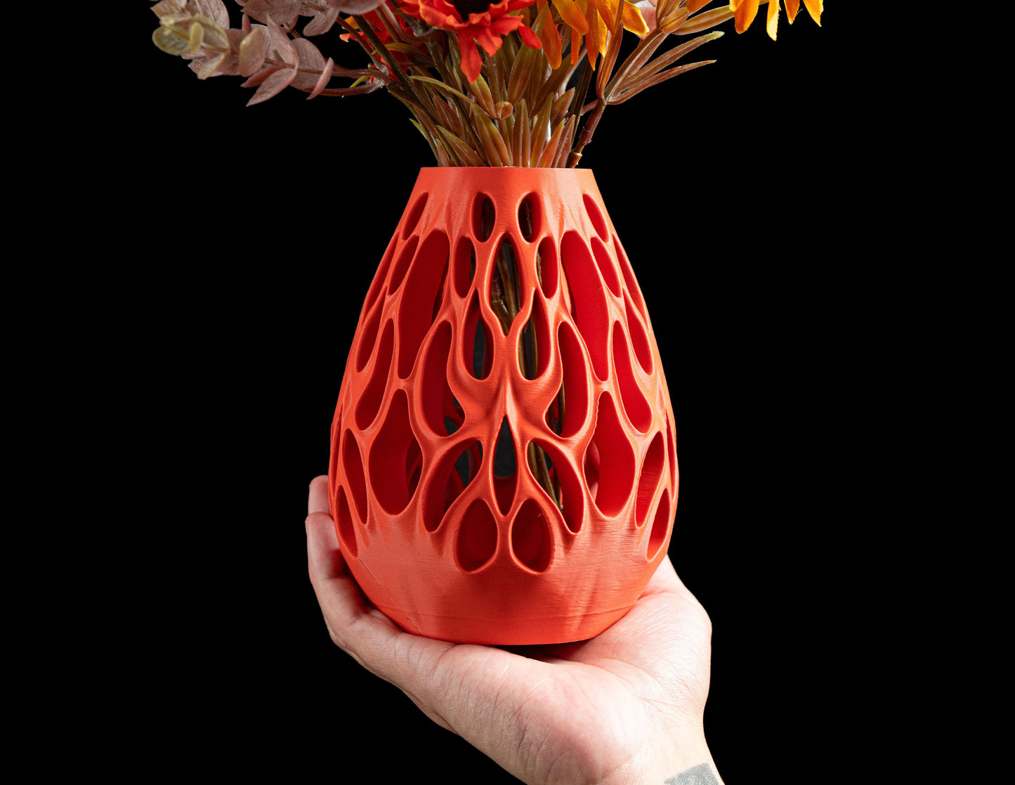 Modern Vase, Minimalist Sculptural Centerpiece Table Accent Contemporary Elegant Home