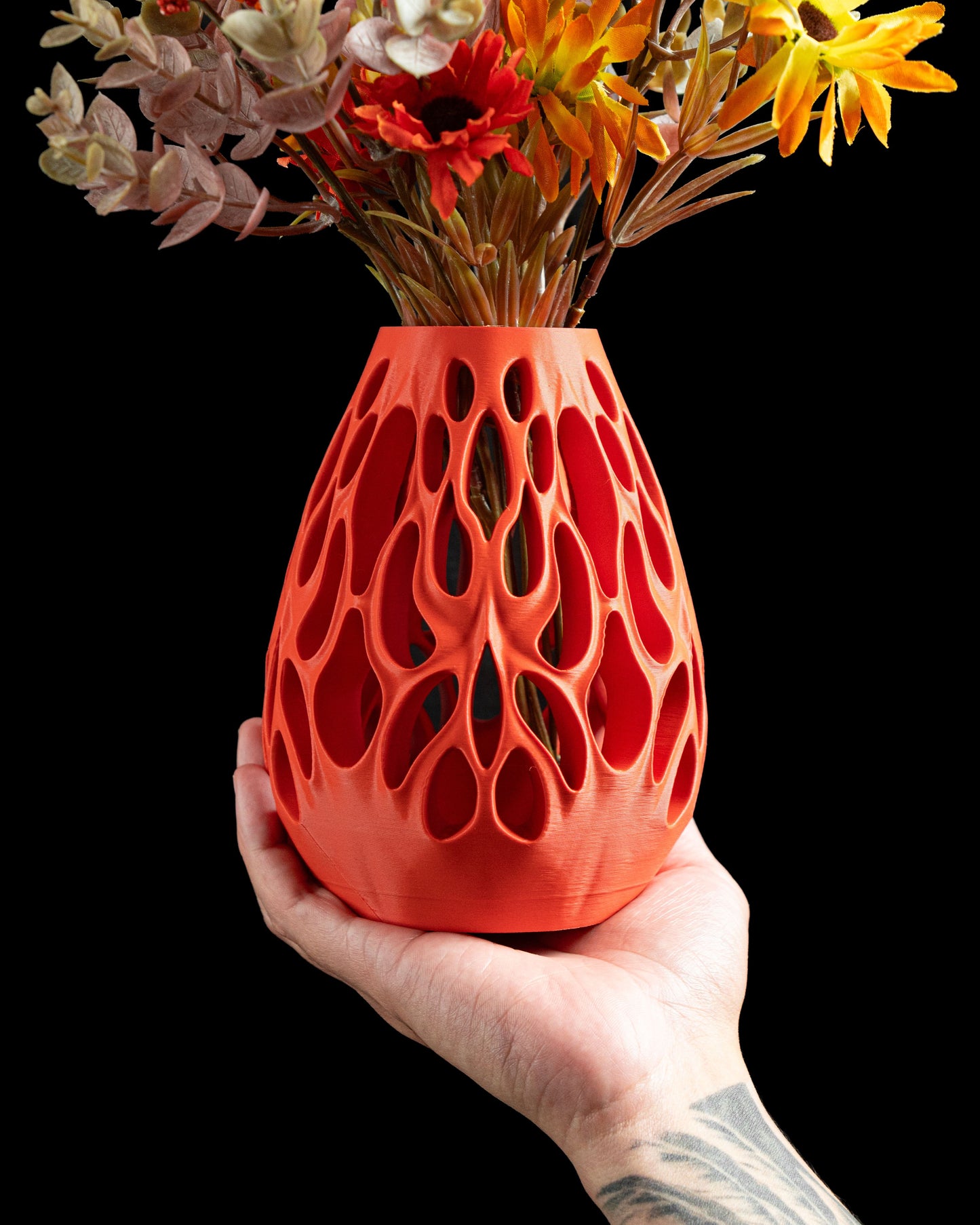 Modern Vase, Minimalist Sculptural Centerpiece Table Accent Contemporary Elegant Home