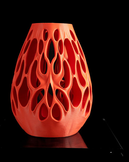 Modern Vase, Minimalist Sculptural Centerpiece Table Accent Contemporary Elegant Home