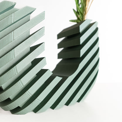 U Vase, Wildflower Holder, Desk Display, Fits Rose, Tulip, Sunflower, Hydrangea, Pampas Grass