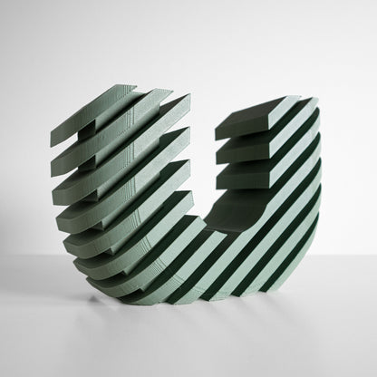 U Vase, Wildflower Holder, Desk Display, Fits Rose, Tulip, Sunflower, Hydrangea, Pampas Grass