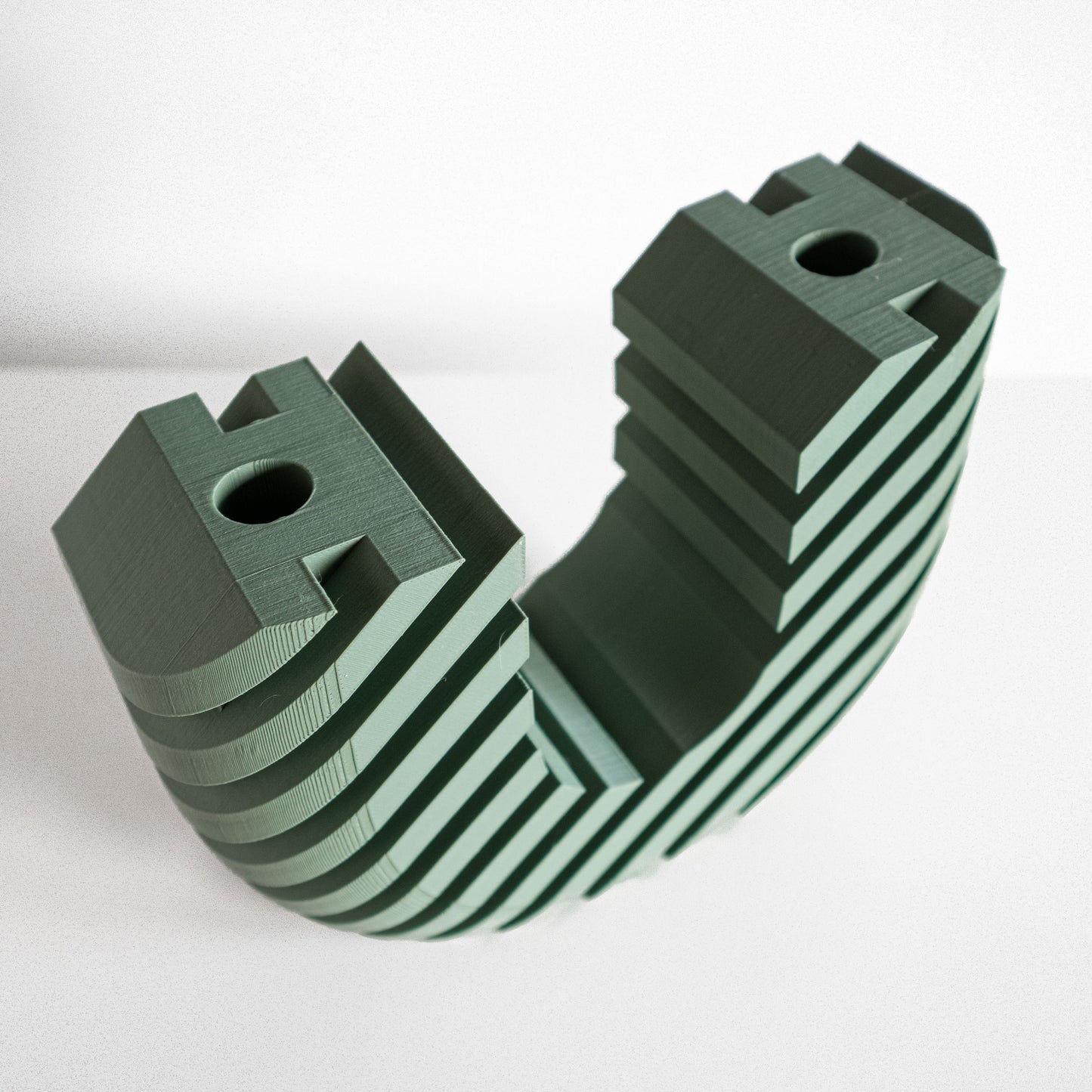 U Vase, Wildflower Holder, Desk Display, Fits Rose, Tulip, Sunflower, Hydrangea, Pampas Grass