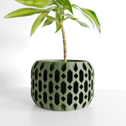 Succulent Planter, Architectural Desk Organizer, Indoor Herb Container, Modern Accent