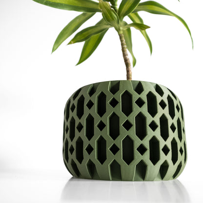 Succulent Planter, Architectural Desk Organizer, Indoor Herb Container, Modern Accent