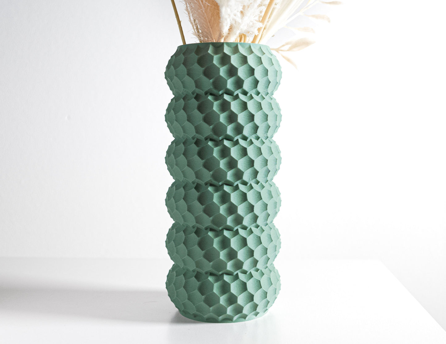 Geometric Vase, Tall Vase, Minimalist Home Decorative Flower Container, Floor Decor, Single Stem Holder