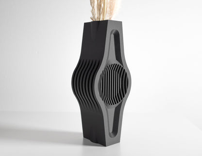 Sculptural Vase, Minimalist Home Decor, Seasonal Table Styling Centerpiece, Flower Holder, Occasion Display