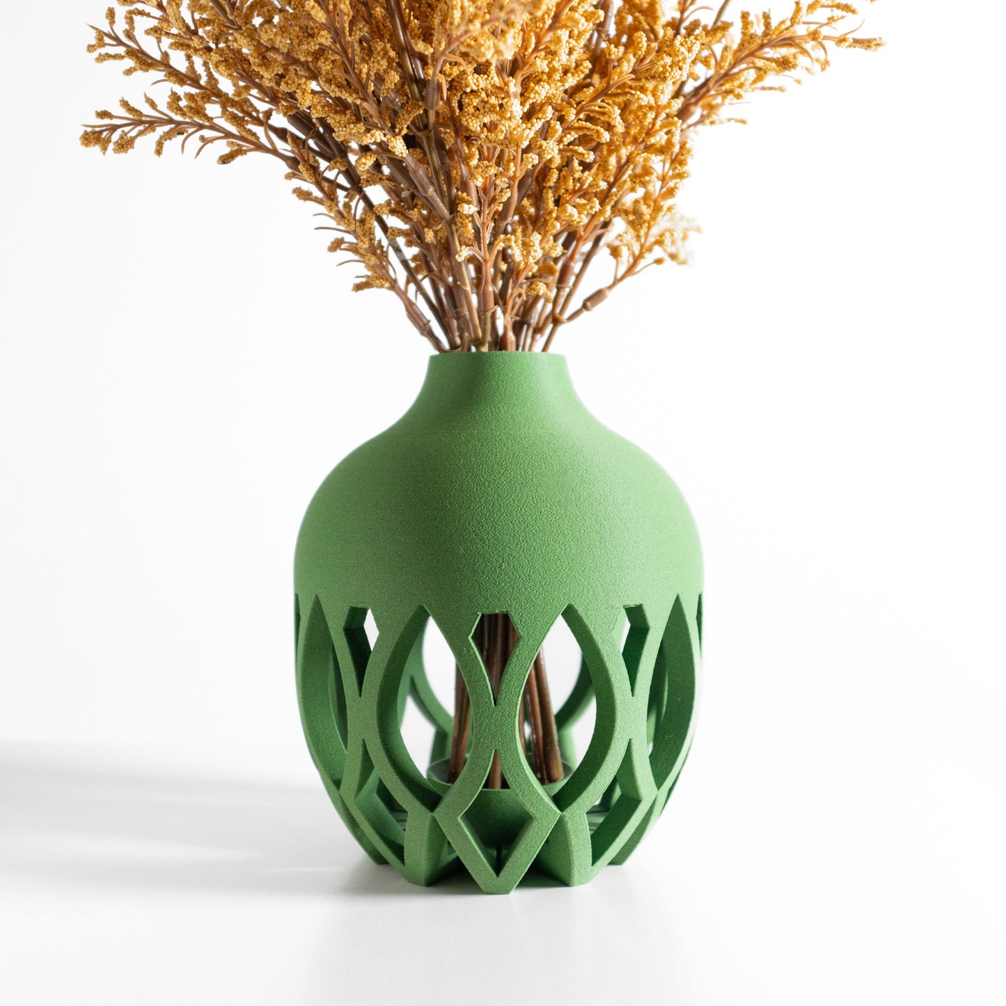 Modern Vase, Minimalist Sculptural Centerpiece, Contemporary Table Shelf Mantel Accent