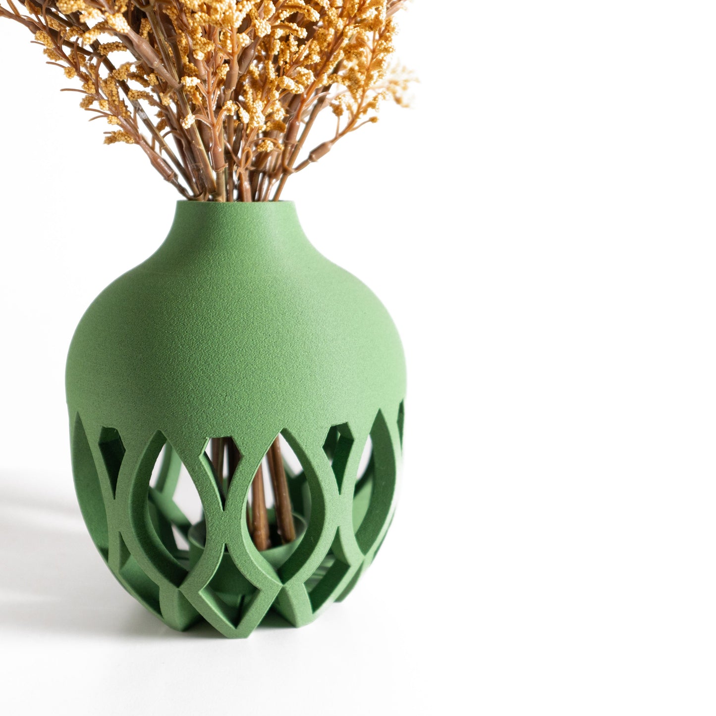 Modern Vase, Minimalist Sculptural Centerpiece, Contemporary Table Shelf Mantel Accent