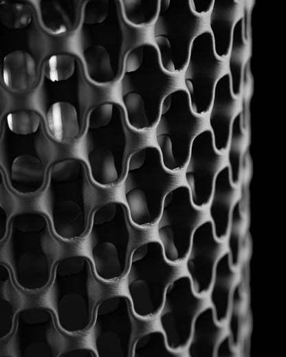 Pendant Light, Modern Island Lighting, Midcentury Sculptural Hanging Lamp Charcoal