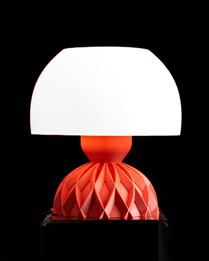 Modern Table Lamp, Minimalist Bedside Lighting, Desk Reading Accent, Contemporary.