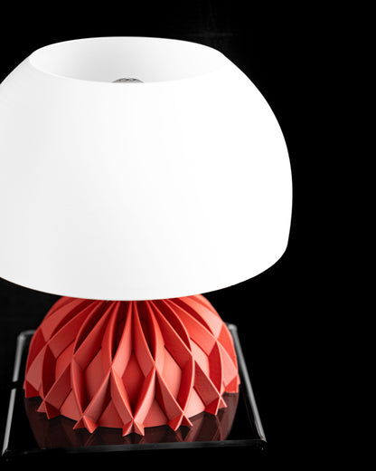 Modern Table Lamp, Minimalist Bedside Lighting, Desk Reading Accent, Contemporary.