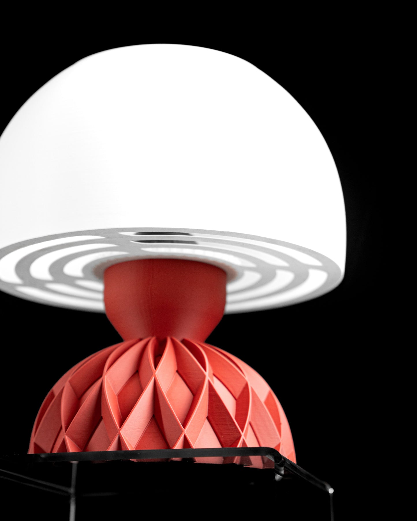 Modern Table Lamp, Minimalist Bedside Lighting, Desk Reading Accent, Contemporary.