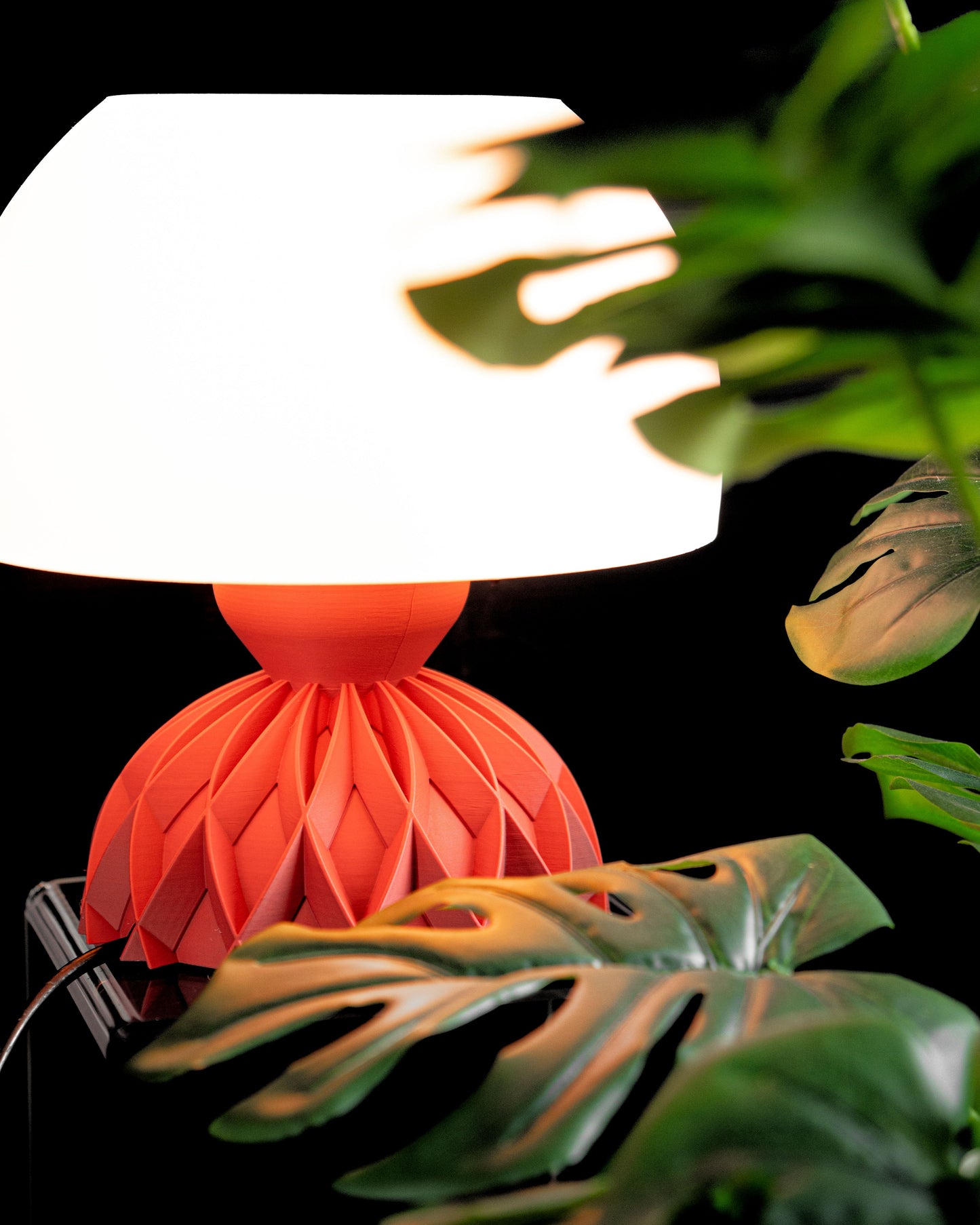 Modern Table Lamp, Minimalist Bedside Lighting, Desk Reading Accent, Contemporary.