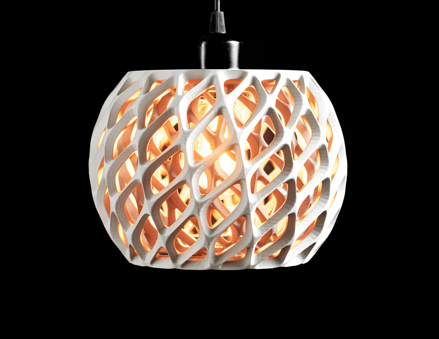 Pendant Light, Sculptural Lampshade, Minimal Ceiling, Modern Ambient, Dining Fixture