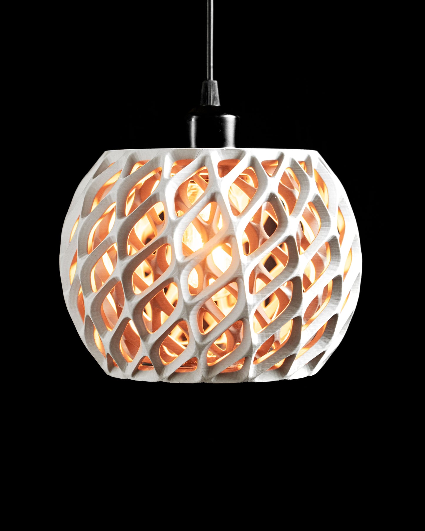 Pendant Light, Sculptural Lampshade, Minimal Ceiling, Modern Ambient, Dining Fixture