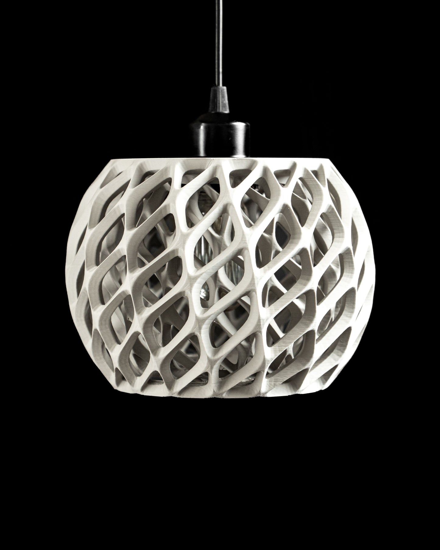 Pendant Light, Sculptural Lampshade, Minimal Ceiling, Modern Ambient, Dining Fixture
