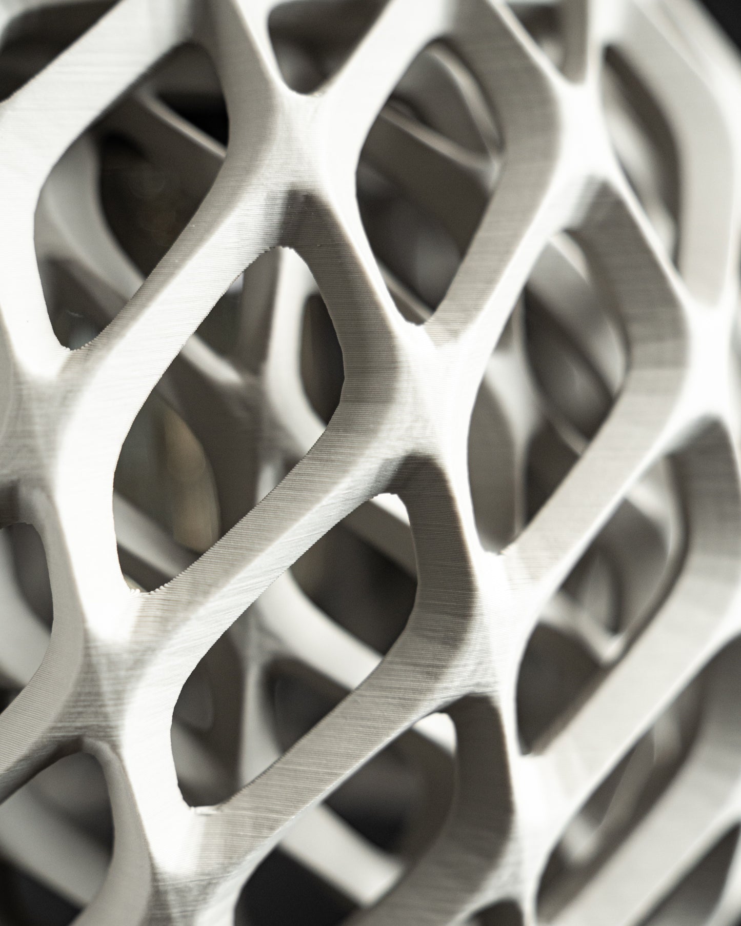 Pendant Light, Sculptural Lampshade, Minimal Ceiling, Modern Ambient, Dining Fixture