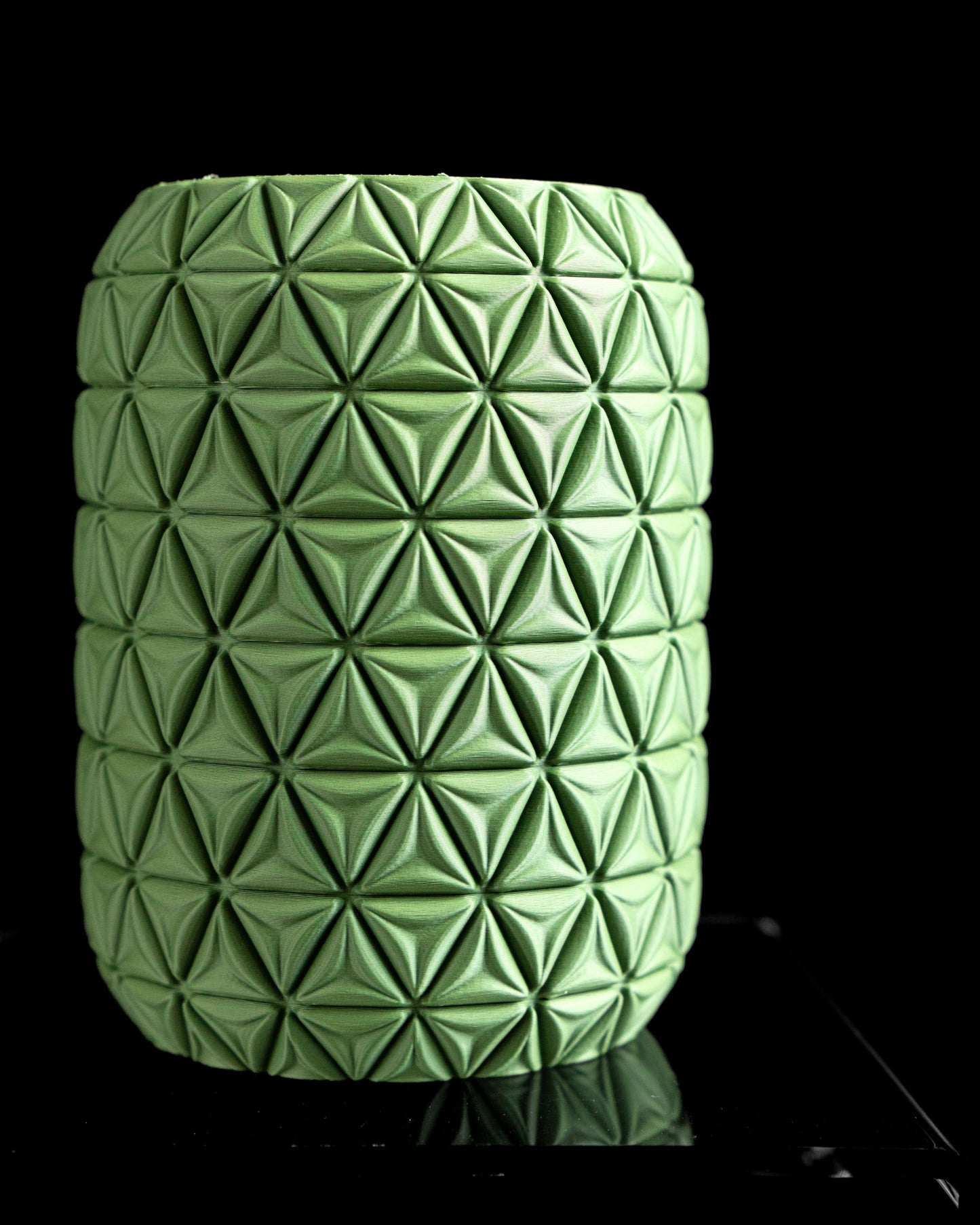 Modern Vase, Architectural Tabletop Accent, Curated Mantel Flower Holder Minimal