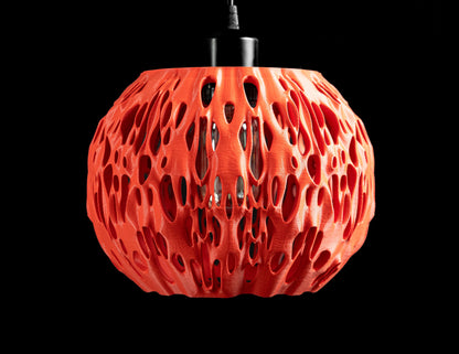 Designer Pendant Lamp, Elegant Sculptural Ceiling Shade, Contemporary Kitchen Island Lighting Art Fixture