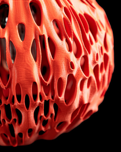 Designer Pendant Lamp, Elegant Sculptural Ceiling Shade, Contemporary Kitchen Island Lighting Art Fixture