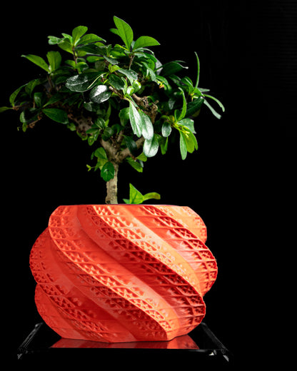 Planter Pot, Indoor Desk Organizer, Minimalist Contemporary Decorative Elegant Vessel