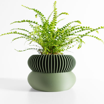 Planter Pot, Geometric Succulent Holder, Nordic Organizer, Contemporary Sculptural Accent