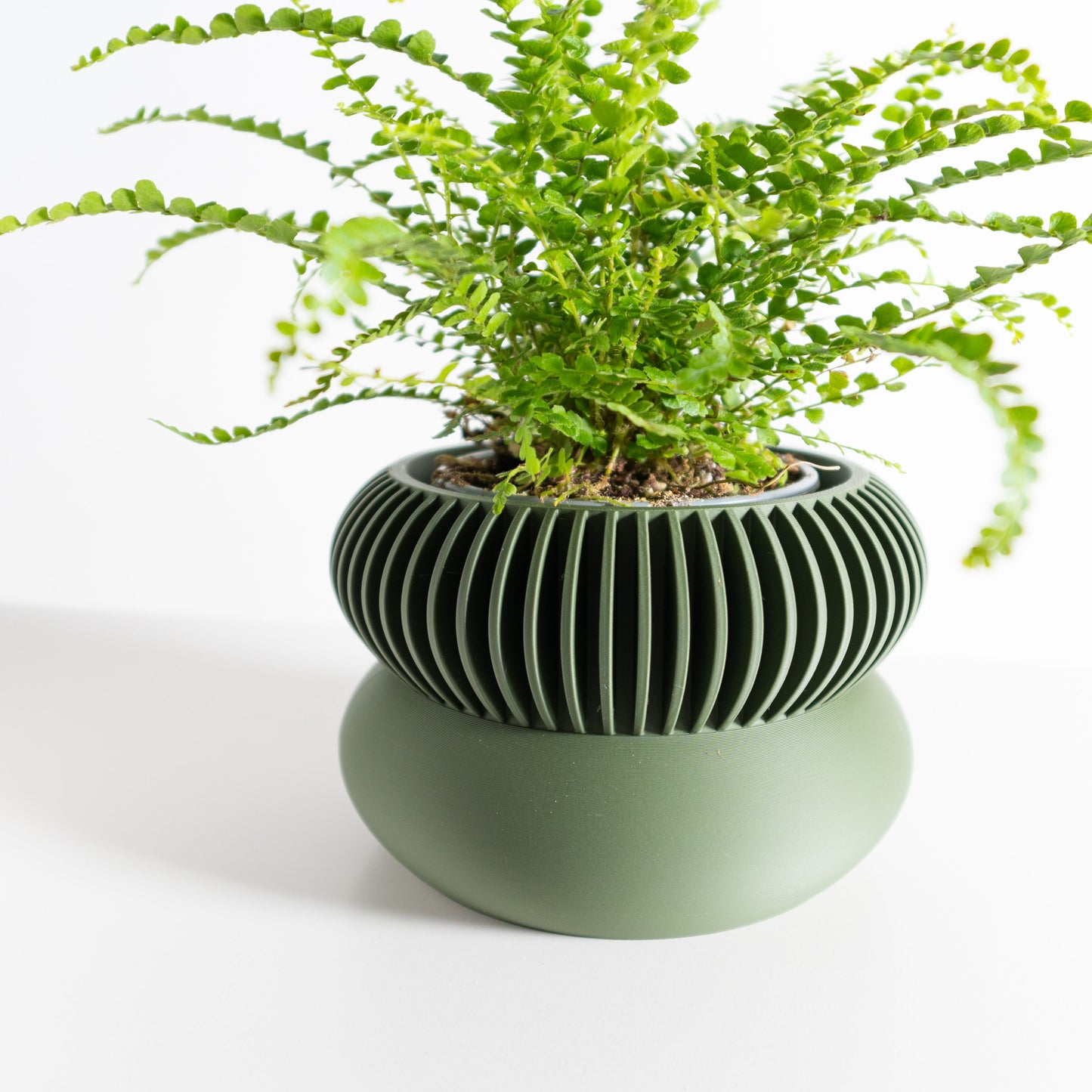 Planter Pot, Geometric Succulent Holder, Nordic Organizer, Contemporary Sculptural Accent