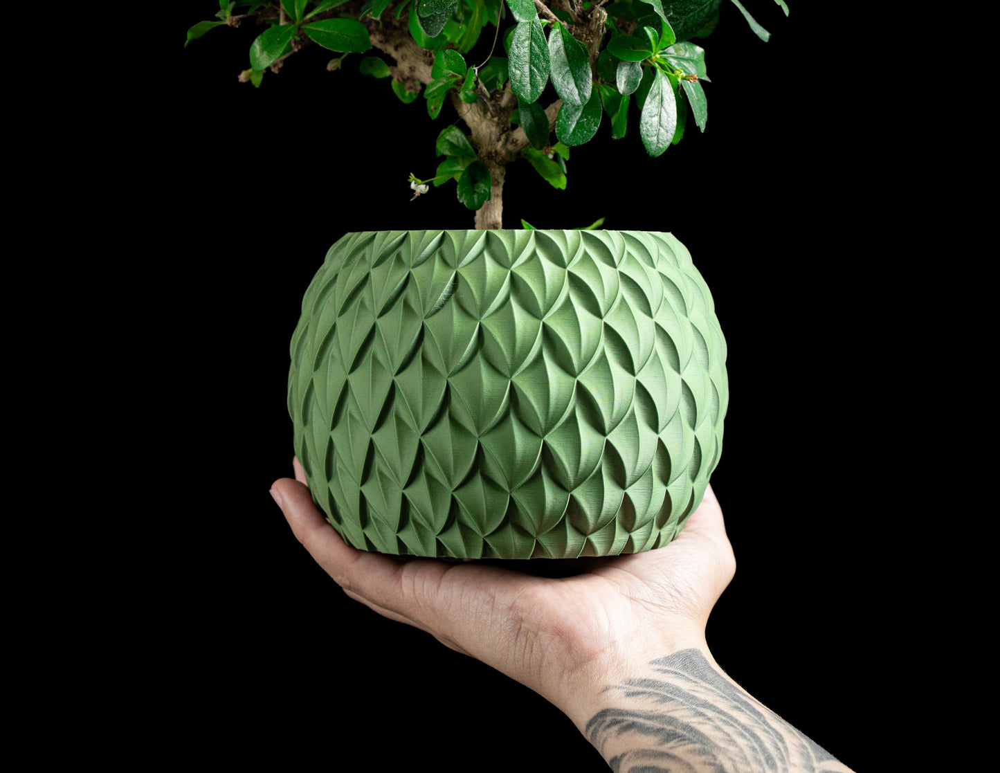 Contemporary Minimalist Planter Pot, Indoor Succulent Container, Desk Greenery Gift, Eco Terracotta Style