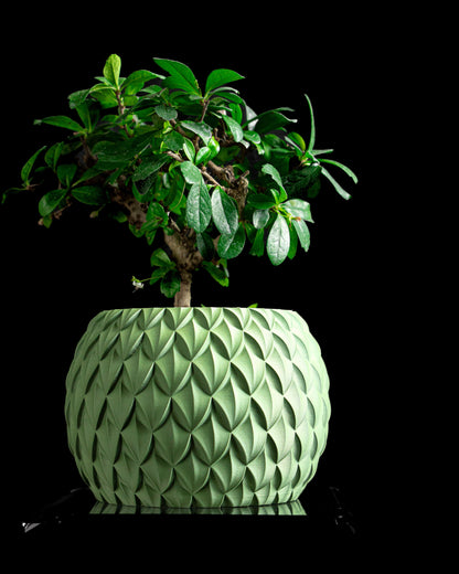 Contemporary Minimalist Planter Pot, Indoor Succulent Container, Desk Greenery Gift, Eco Terracotta Style