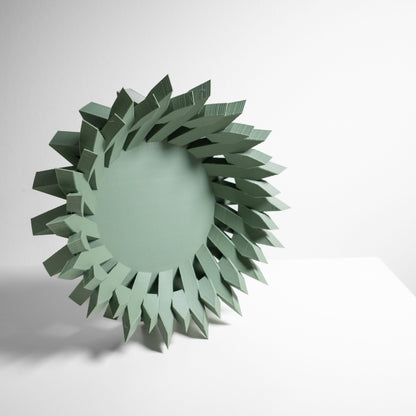 lidded container, scandinavian vanity jar, twist top organizer, countertop catchall