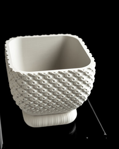 Planter Pot, Geometric Succulent Holder, Modern Minimalist Desktop Shelf Display