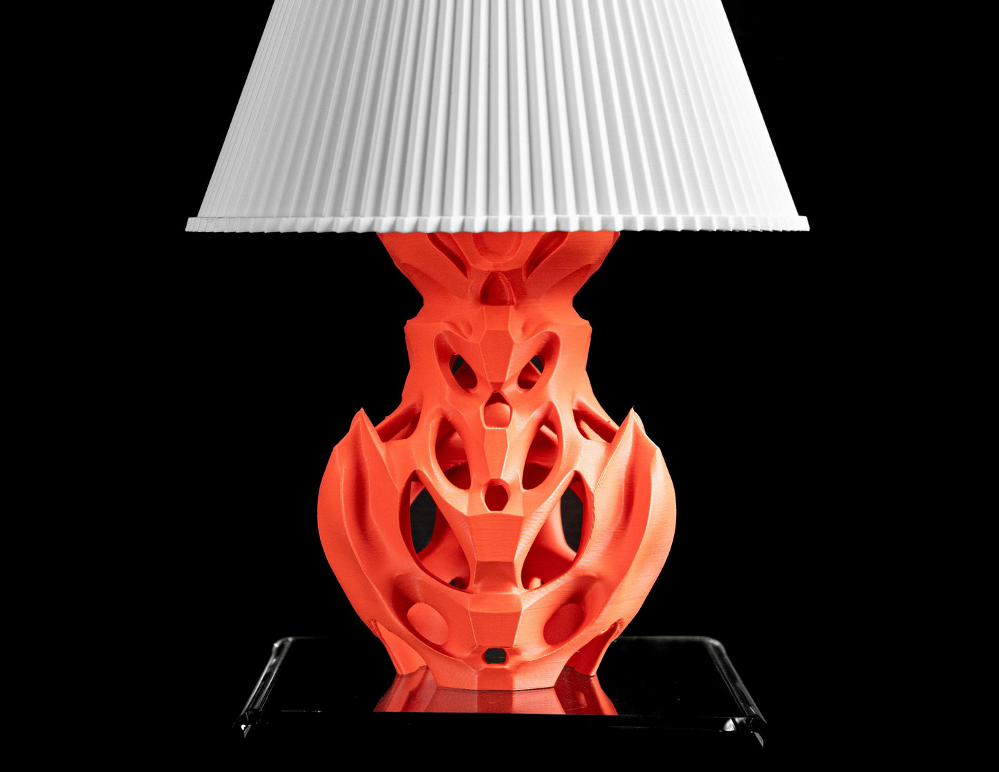 Ambient Table Lamp, Bedside Reading Light, Minimalist WorkspaceIllumination Accent Sculptural