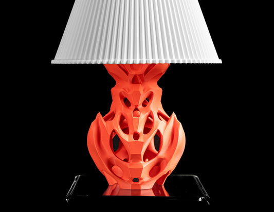 Ambient Table Lamp, Bedside Reading Light, Minimalist WorkspaceIllumination Accent Sculptural