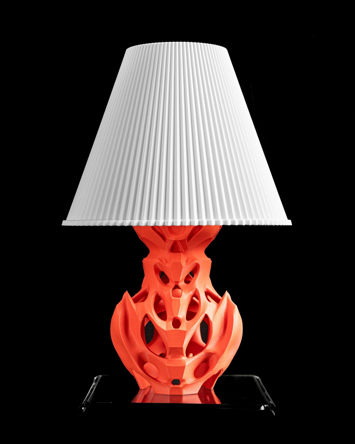 Ambient Table Lamp, Bedside Reading Light, Minimalist WorkspaceIllumination Accent Sculptural