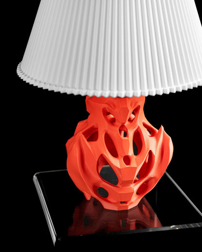 Ambient Table Lamp, Bedside Reading Light, Minimalist WorkspaceIllumination Accent Sculptural