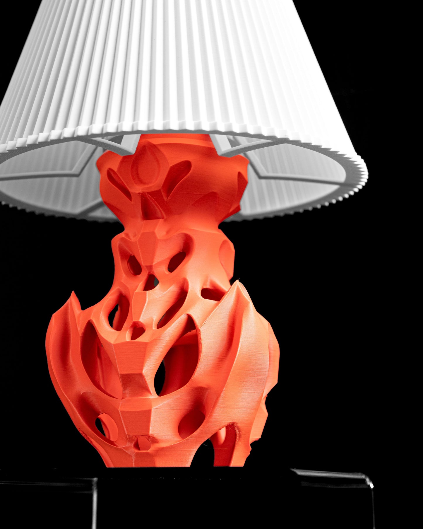 Ambient Table Lamp, Bedside Reading Light, Minimalist WorkspaceIllumination Accent Sculptural