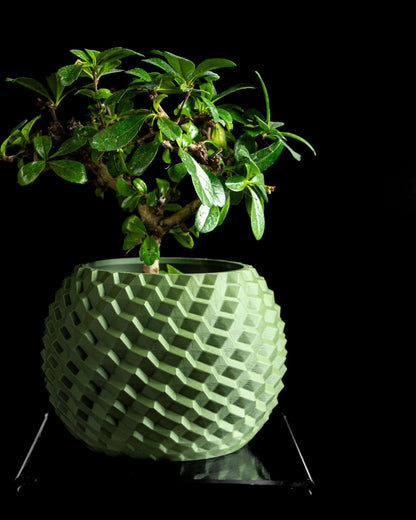 Modern Planter Pot, Lightweight Large Planting Holder, Nordic Compact Succulent and Herb Workspace Organizer