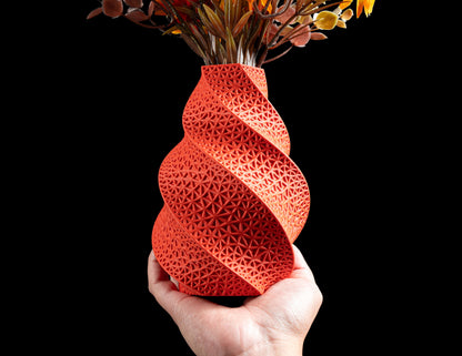 Wireframe Vase, Flower Holder, Table Accent, Japandi Home StatementPiece Elegant